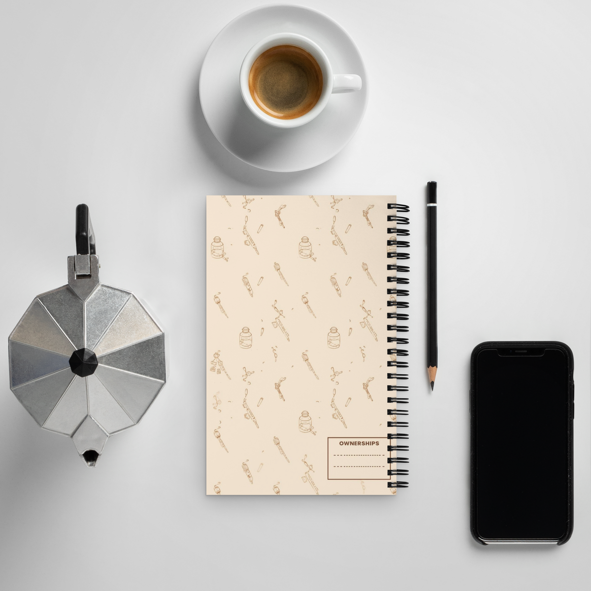 Daily Dough Journal | Spiral notebook Stationery & Gifts > Notebooks & Journals ZomaModa