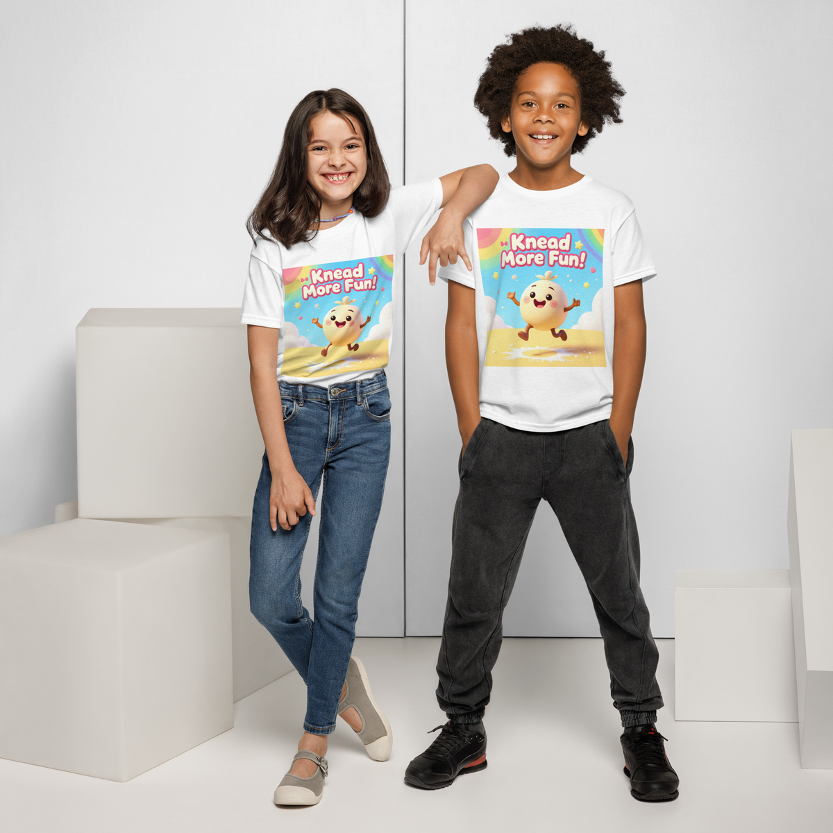 Knead More Fun V1 | Youth t-shirt Apparel > Kids' T-Shirts ZomaModa