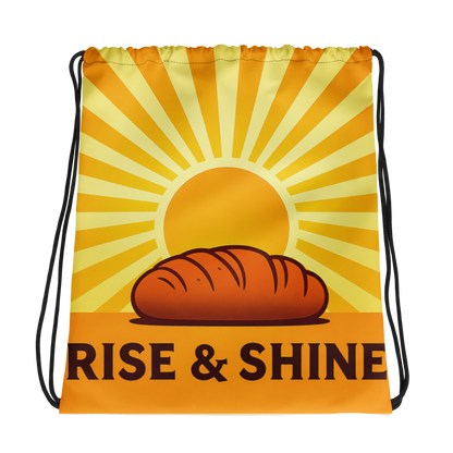 Rise & Shine | Drawstring bag Bags & Accessories > Drawstring Bags ZomaModa