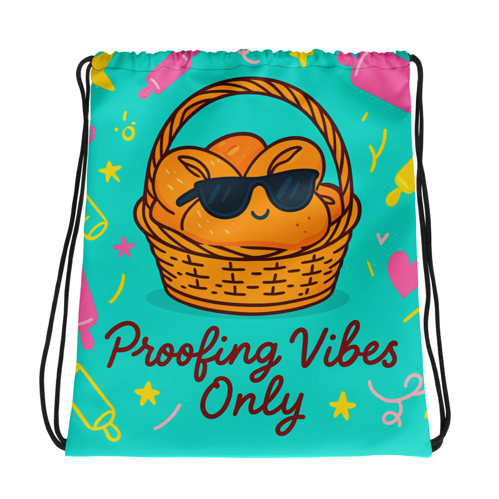 Proofing Vibes Only | Drawstring bag Bags & Accessories > Drawstring Bags ZomaModa