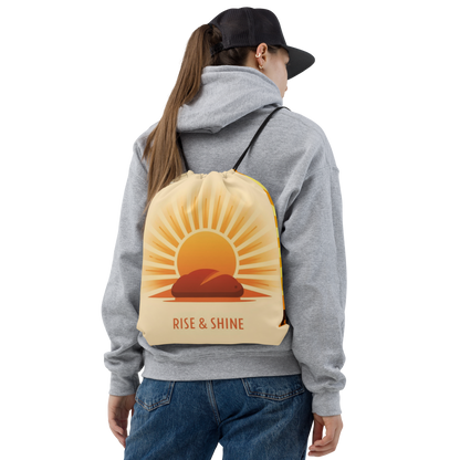 Rise & Shine | Drawstring bag Bags & Accessories > Drawstring Bags ZomaModa