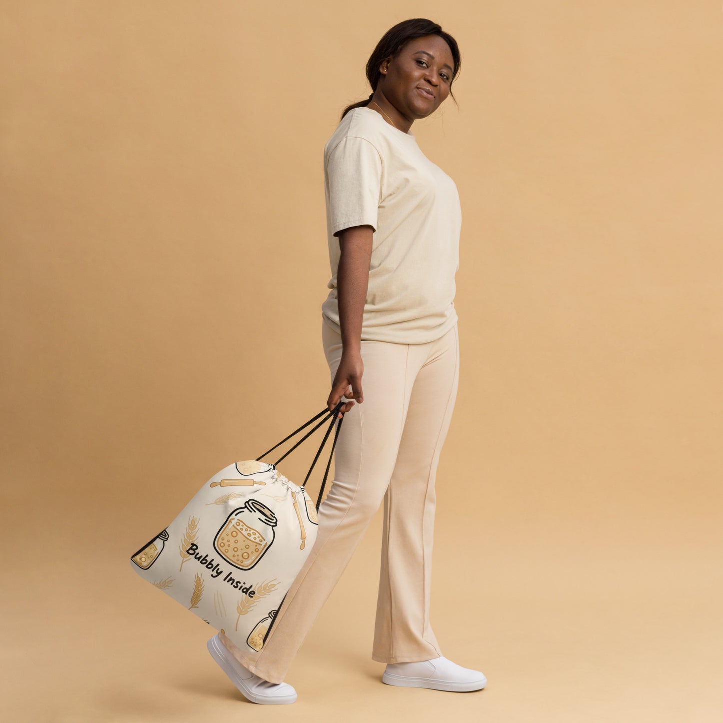 Daily Dough Energy | Drawstring bag Bags & Accessories > Drawstring Bags ZomaModa