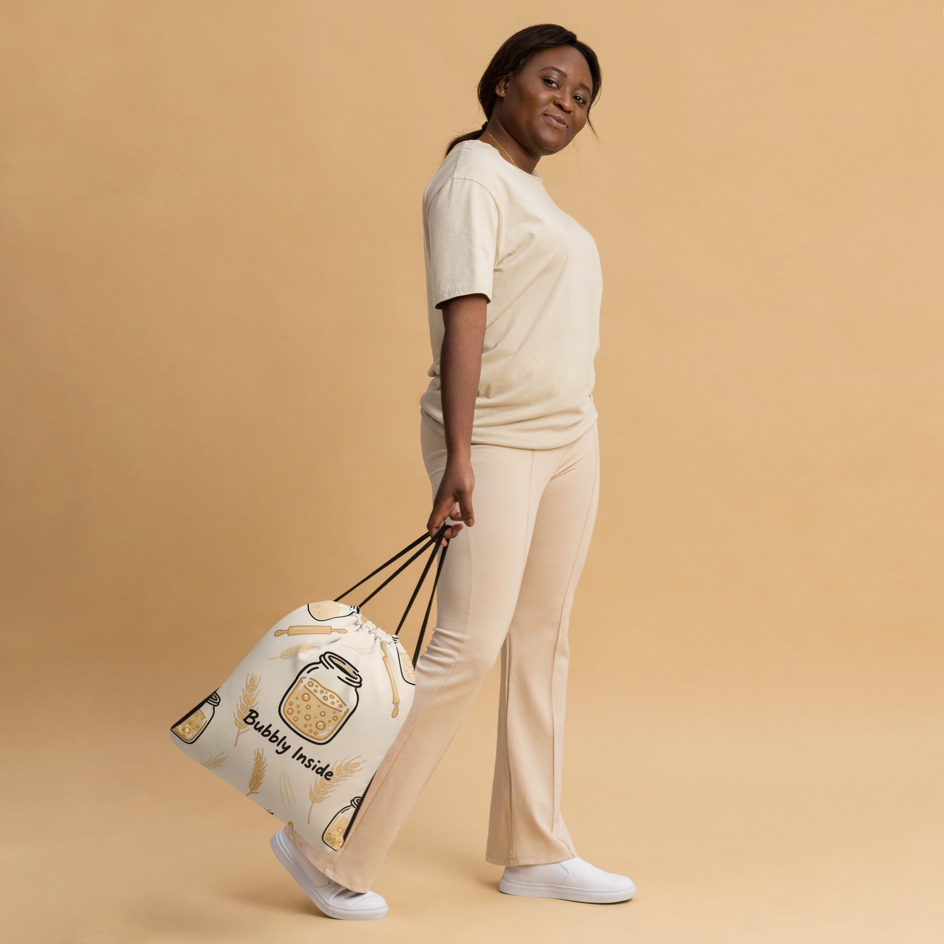 Daily Dough Energy | Drawstring bag Bags & Accessories > Drawstring Bags ZomaModa