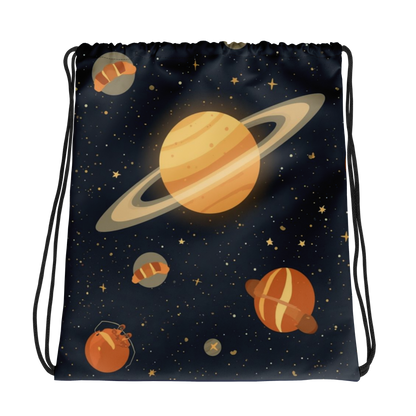 Cosmic Sourdough | Drawstring bag Default Title Bags & Accessories > Drawstring Bags ZomaModa