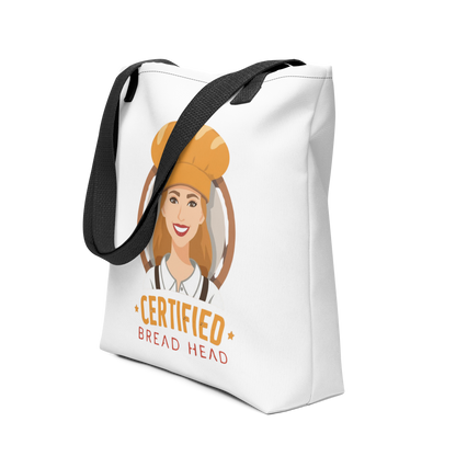 Certified Bread Head | Tote bag Black Bags & Accessories > Tote Bags ZomaModa