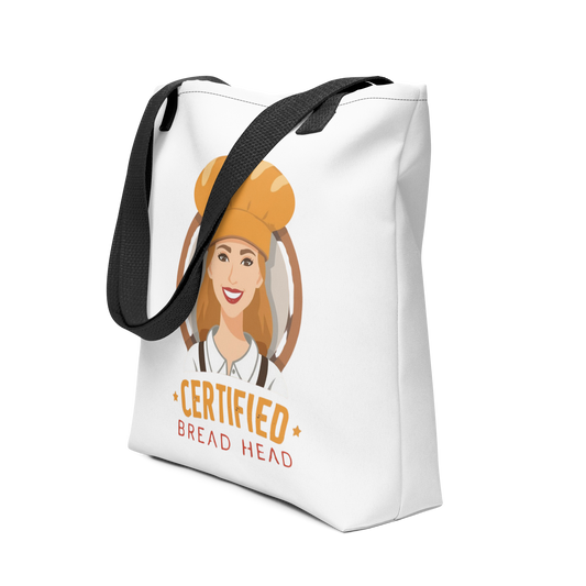 Certified Bread Head | Tote bag Black Bags & Accessories > Tote Bags ZomaModa