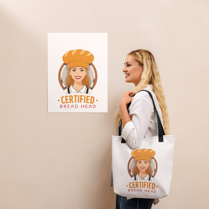 Certified Bread Head | Tote bag Bags & Accessories > Tote Bags ZomaModa