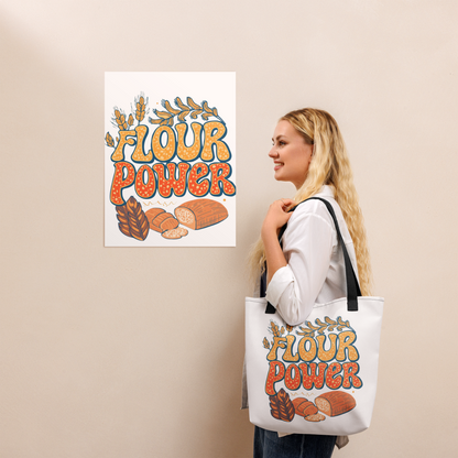 Flour Power | Tote bag Bags & Accessories > Tote Bags ZomaModa