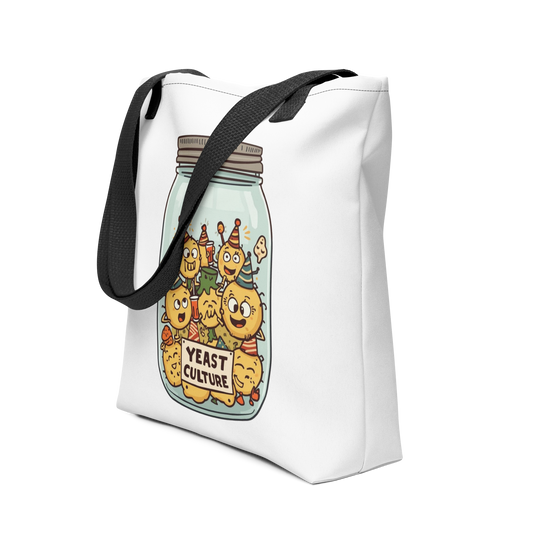 Wild Yeast, Wild Life | Tote bag Black Bags & Accessories > Tote Bags ZomaModa