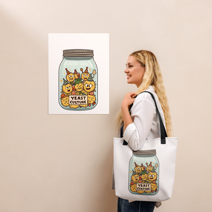 Wild Yeast, Wild Life | Tote bag Bags & Accessories > Tote Bags ZomaModa