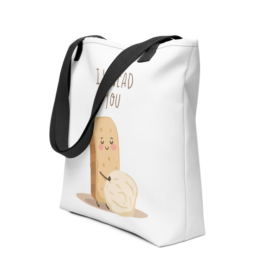 I Knead You | Tote bag Black Bags & Accessories > Tote Bags ZomaModa