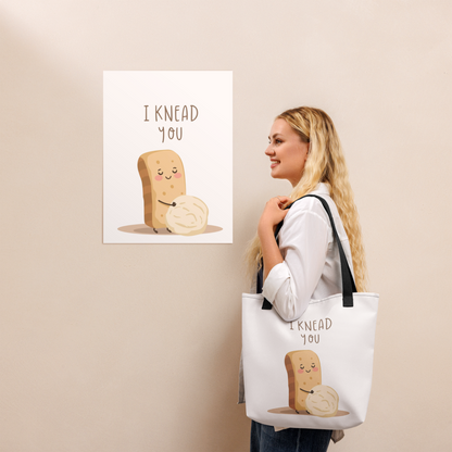 I Knead You | Tote bag Bags & Accessories > Tote Bags ZomaModa