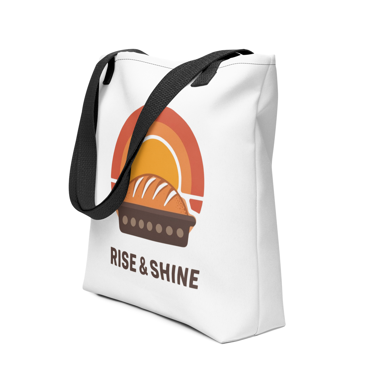 Rise & Shine | Tote bag Black Bags & Accessories > Tote Bags ZomaModa