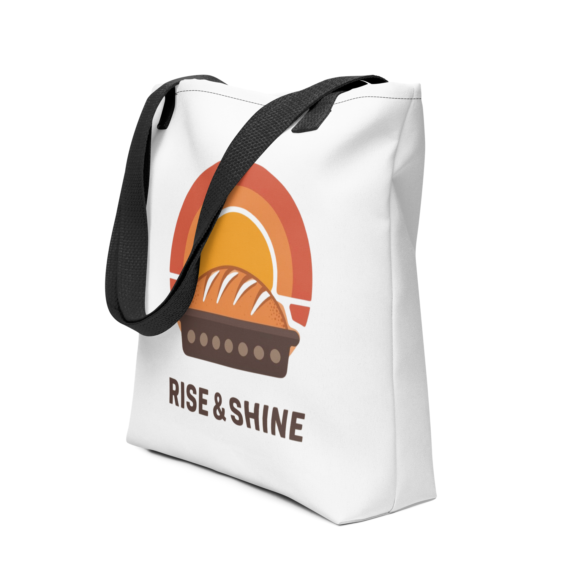 Rise & Shine | Tote bag Black Bags & Accessories > Tote Bags ZomaModa