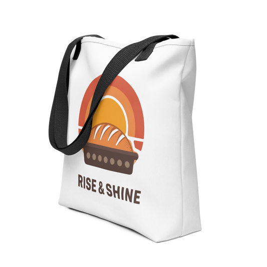 Rise & Shine | Tote bag Black Bags & Accessories > Tote Bags ZomaModa