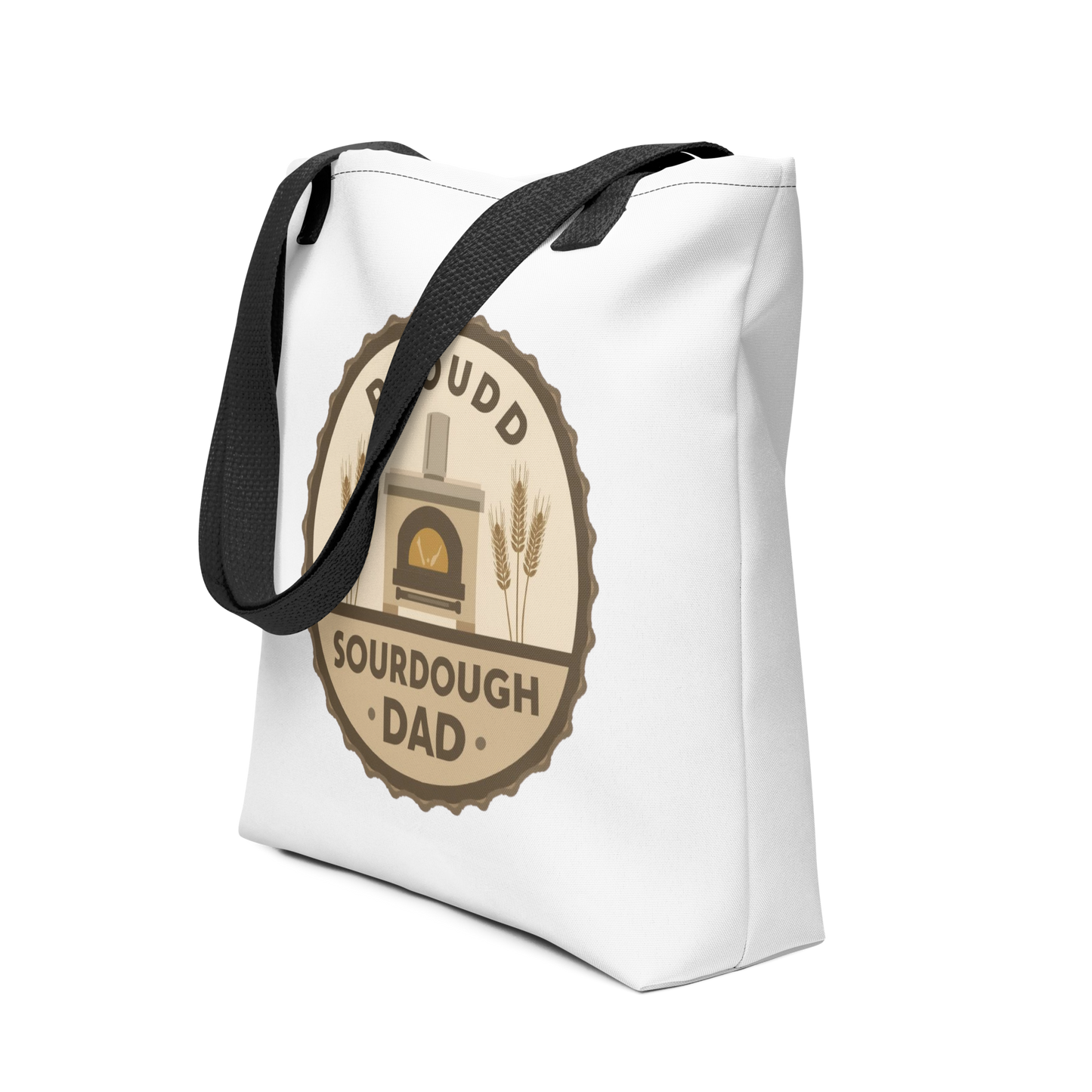 Sourdough Dad | Tote bag Black Bags & Accessories > Tote Bags ZomaModa