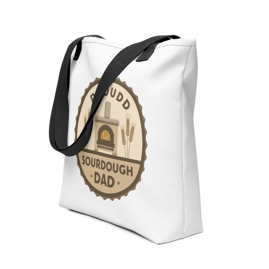 Sourdough Dad | Tote bag Black Bags & Accessories > Tote Bags ZomaModa