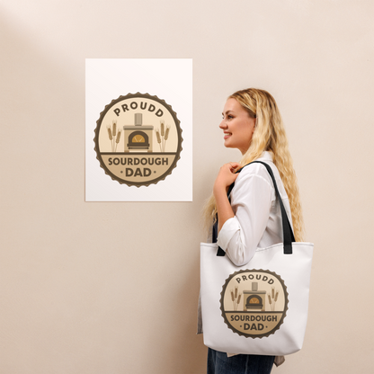 Sourdough Dad | Tote bag Bags & Accessories > Tote Bags ZomaModa