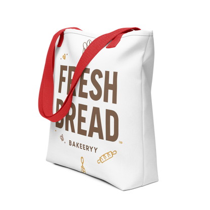 Eat Sleep Bake Repeat | Tote bag Red Bags & Accessories > Tote Bags ZomaModa