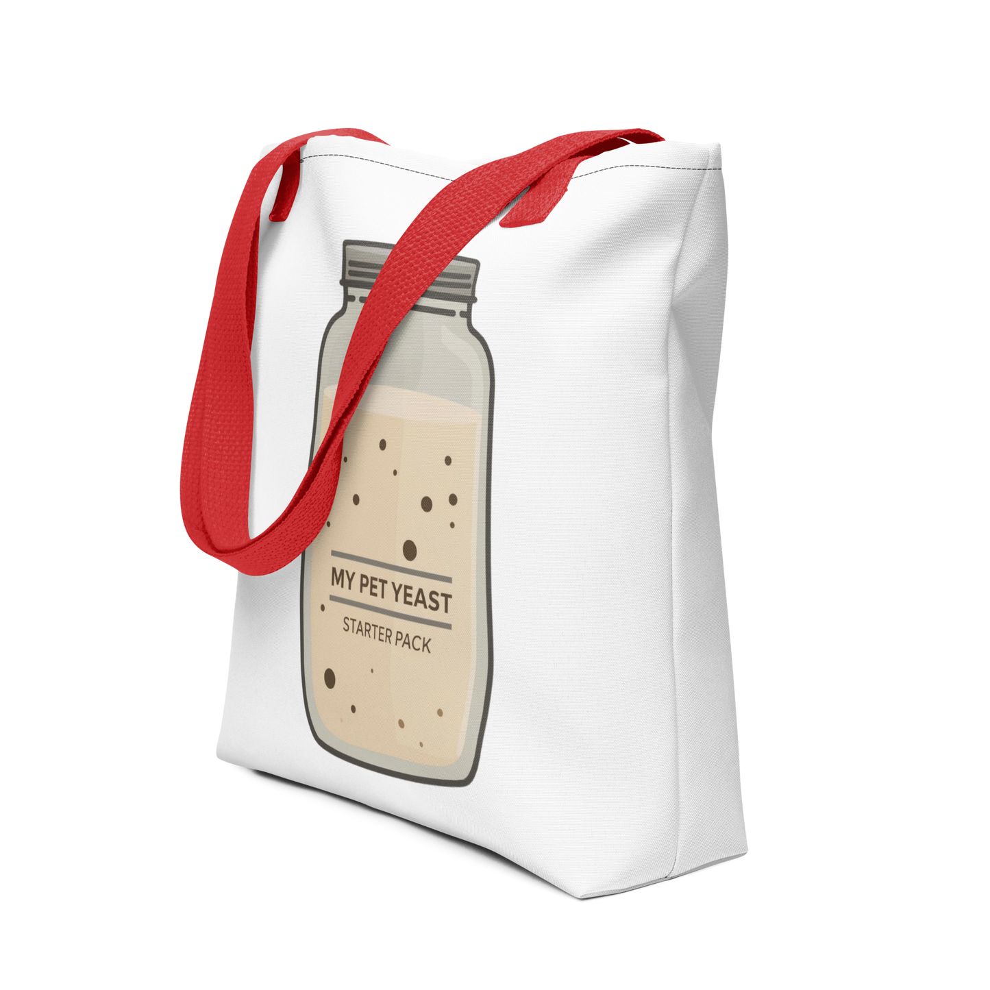 Starter Pack | Tote bag Red Bags & Accessories > Tote Bags ZomaModa
