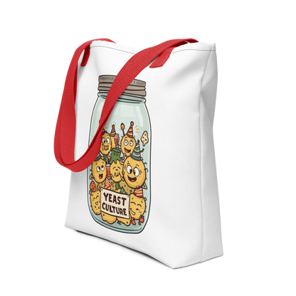 Wild Yeast, Wild Life | Tote bag Red Bags & Accessories > Tote Bags ZomaModa