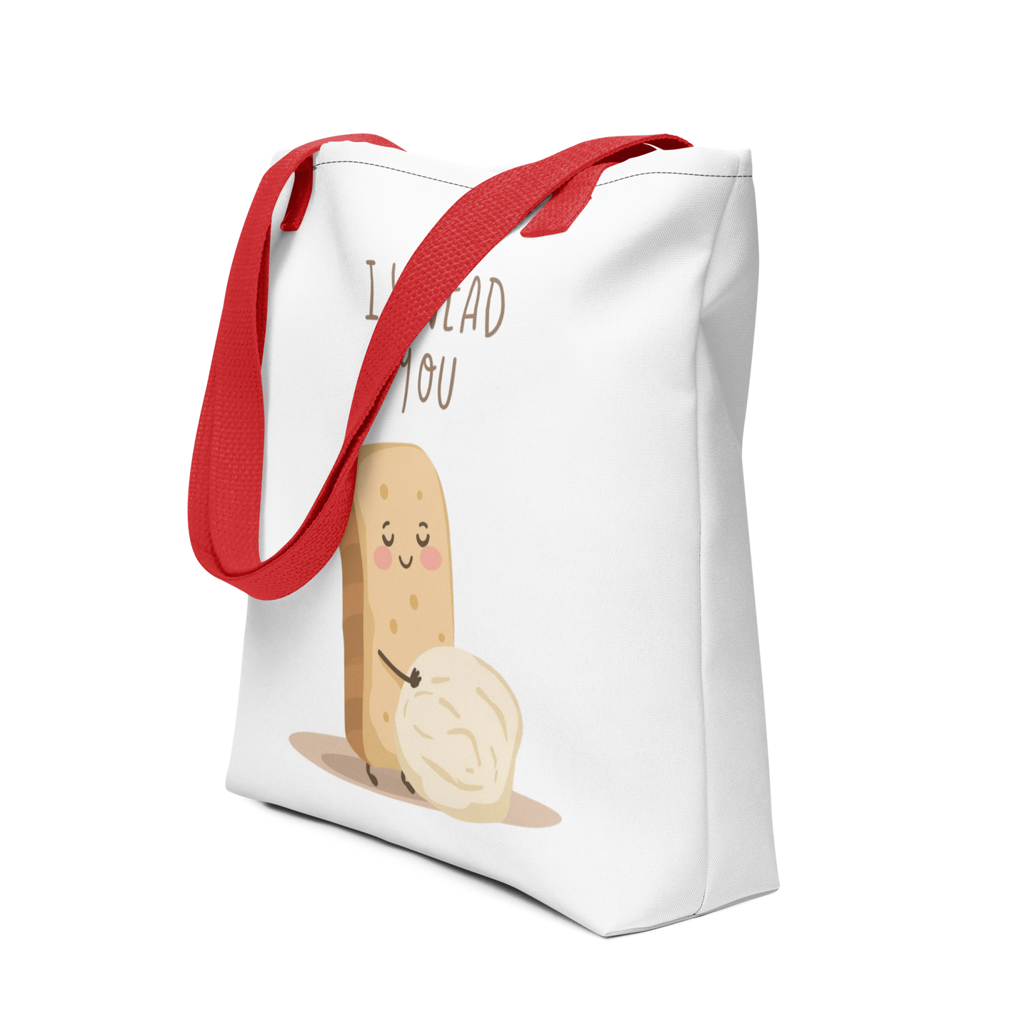 I Knead You | Tote bag Red Bags & Accessories > Tote Bags ZomaModa