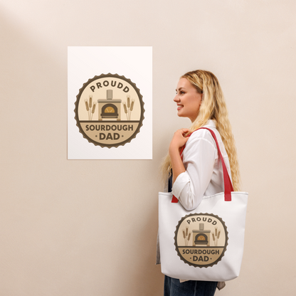 Sourdough Dad | Tote bag Bags & Accessories > Tote Bags ZomaModa