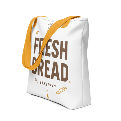 Eat Sleep Bake Repeat | Tote bag Yellow Bags & Accessories > Tote Bags ZomaModa