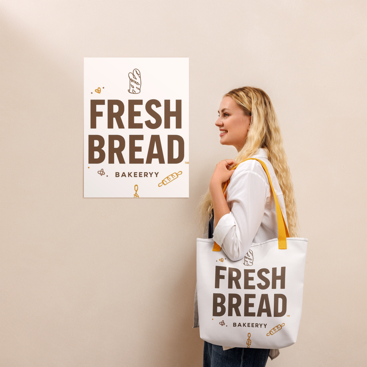 Eat Sleep Bake Repeat | Tote bag Bags & Accessories > Tote Bags ZomaModa
