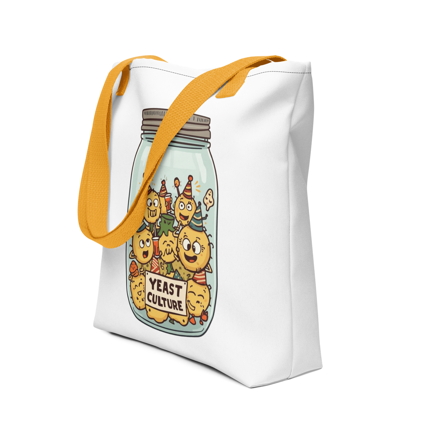 Wild Yeast, Wild Life | Tote bag Yellow Bags & Accessories > Tote Bags ZomaModa