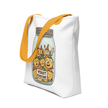 Wild Yeast, Wild Life | Tote bag Yellow Bags & Accessories > Tote Bags ZomaModa
