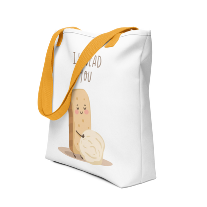 I Knead You | Tote bag Yellow Bags & Accessories > Tote Bags ZomaModa