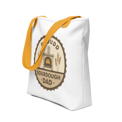 Sourdough Dad | Tote bag Yellow Bags & Accessories > Tote Bags ZomaModa