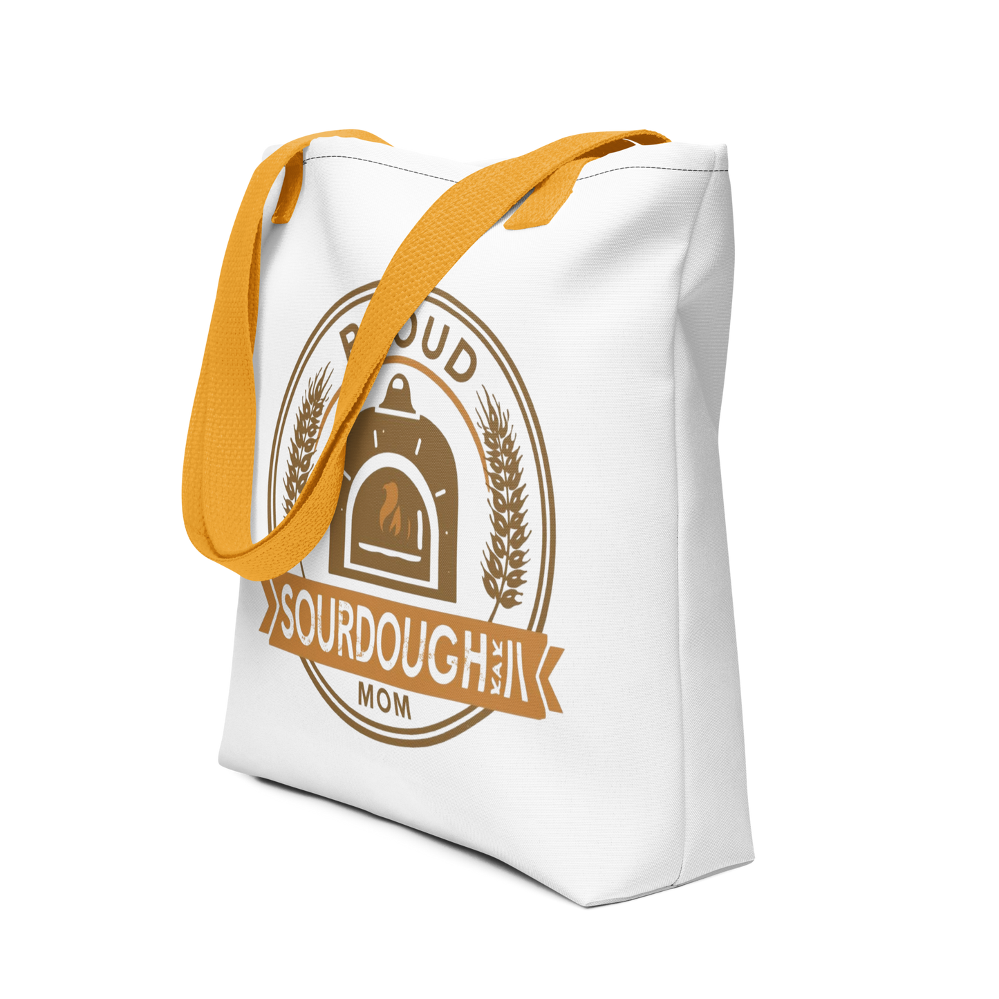 Sourdough Mom | Tote bag Yellow Bags & Accessories > Tote Bags ZomaModa