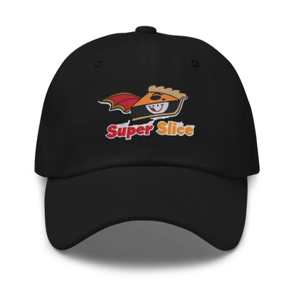Pie Slice Hero V4 | Dad hat Black Apparel > Hats & Caps ZomaModa