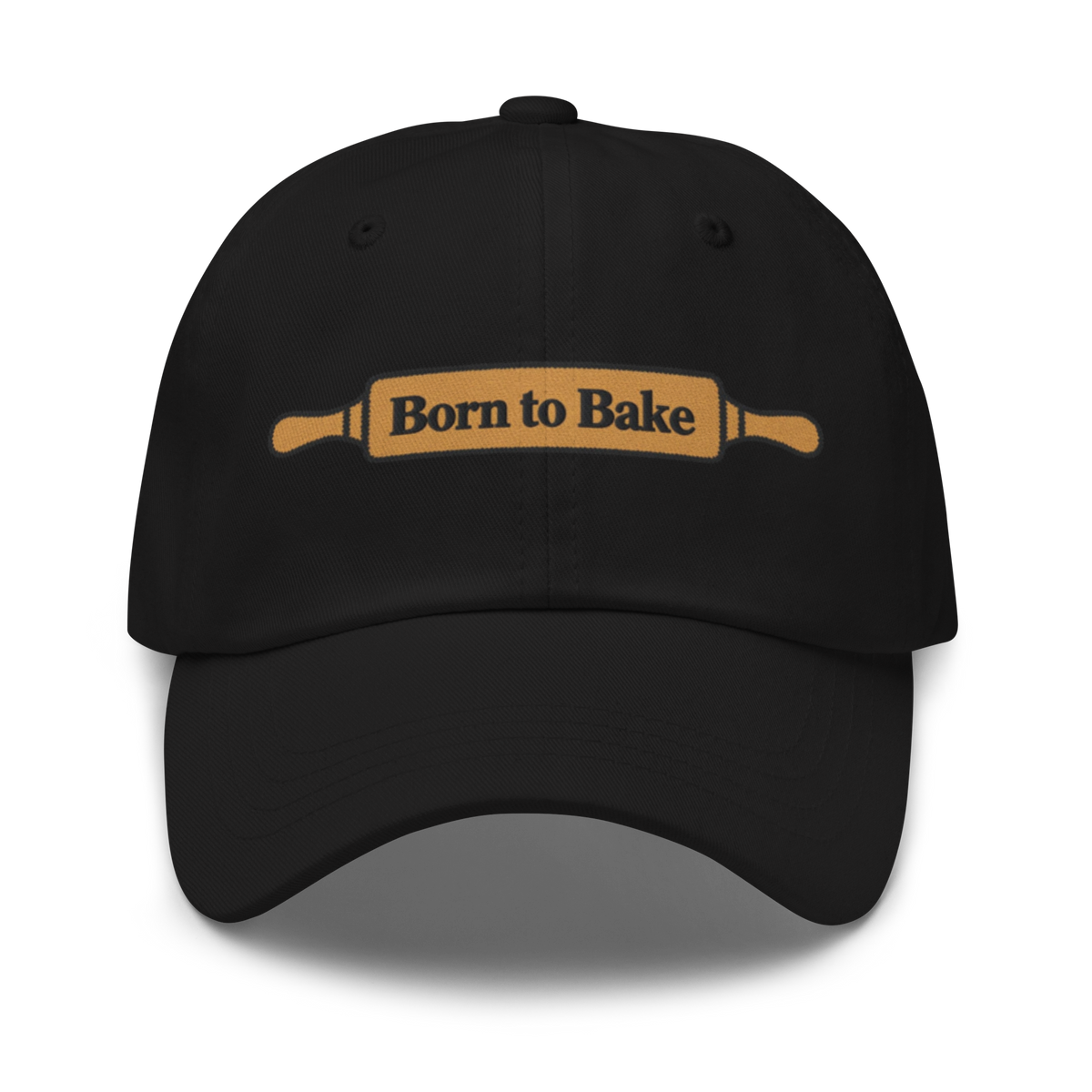 Rolling Pin V4 | Dad hat Black Apparel > Hats & Caps ZomaModa