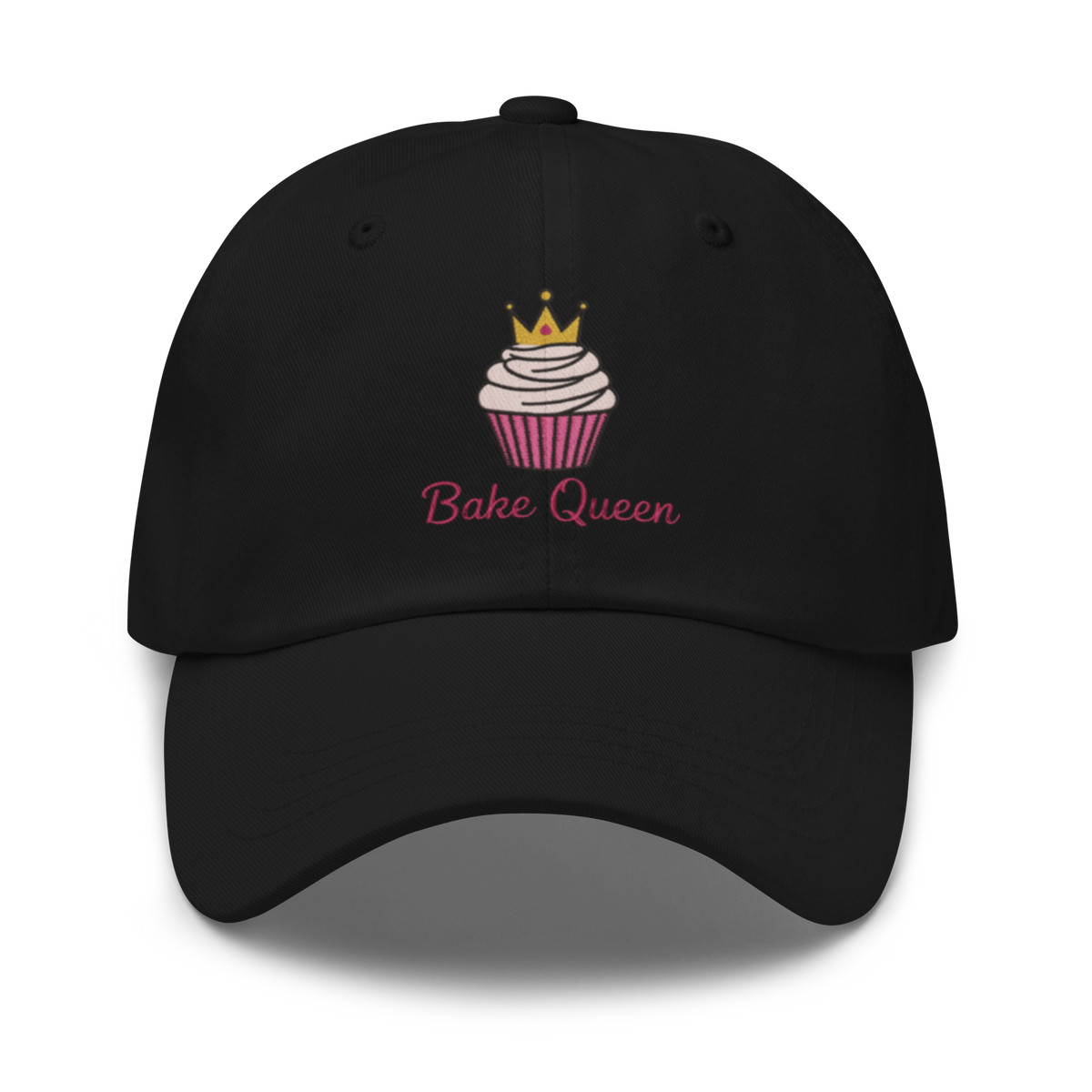 Cupcake Crown V1 | Dad hat Black Apparel > Hats & Caps ZomaModa
