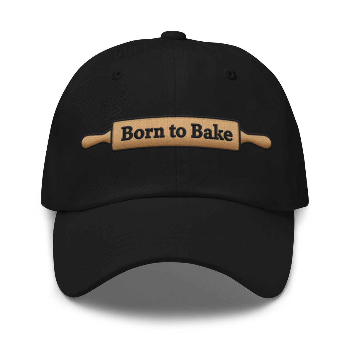 Rolling Pin V2 | Dad hat Black Apparel > Hats & Caps ZomaModa