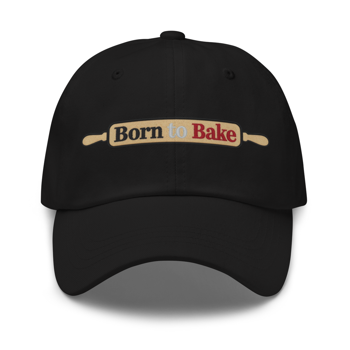 Rolling Pin V1 | Dad hat Black Apparel > Hats & Caps ZomaModa