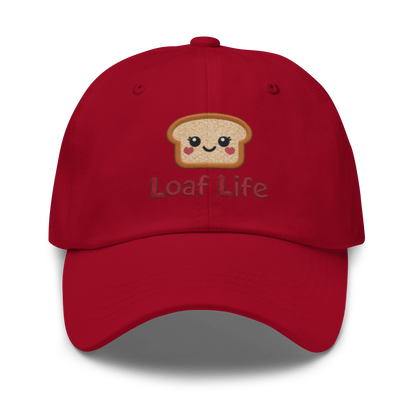 Bread Loaf Smiley V4 | Dad hat Cranberry Apparel > Hats & Caps ZomaModa