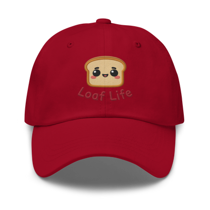 Bread Loaf Smiley V1 | Dad hat Cranberry Apparel > Hats & Caps ZomaModa