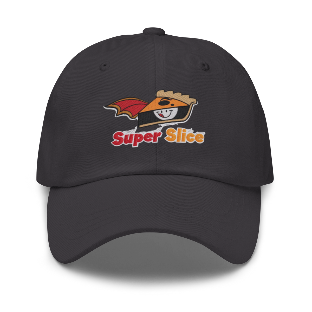 Pie Slice Hero V4 | Dad hat Dark Grey Apparel > Hats & Caps ZomaModa
