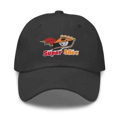 Pie Slice Hero V4 | Dad hat Dark Grey Apparel > Hats & Caps ZomaModa