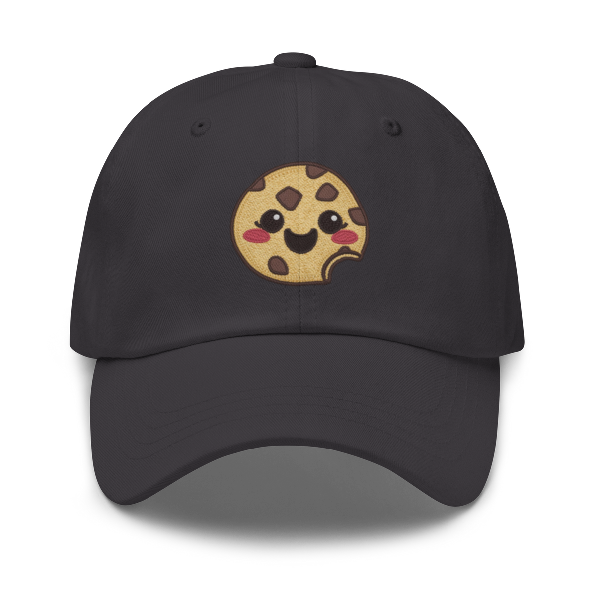 Cookie Face V4 | Dad hat Dark Grey Apparel > Hats & Caps ZomaModa