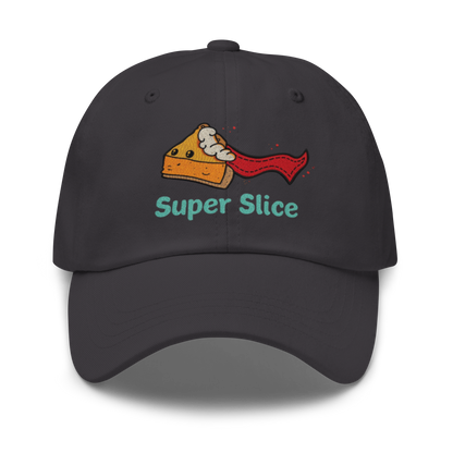 Pie Slice Hero V3 | Dad hat Dark Grey Apparel > Hats & Caps ZomaModa