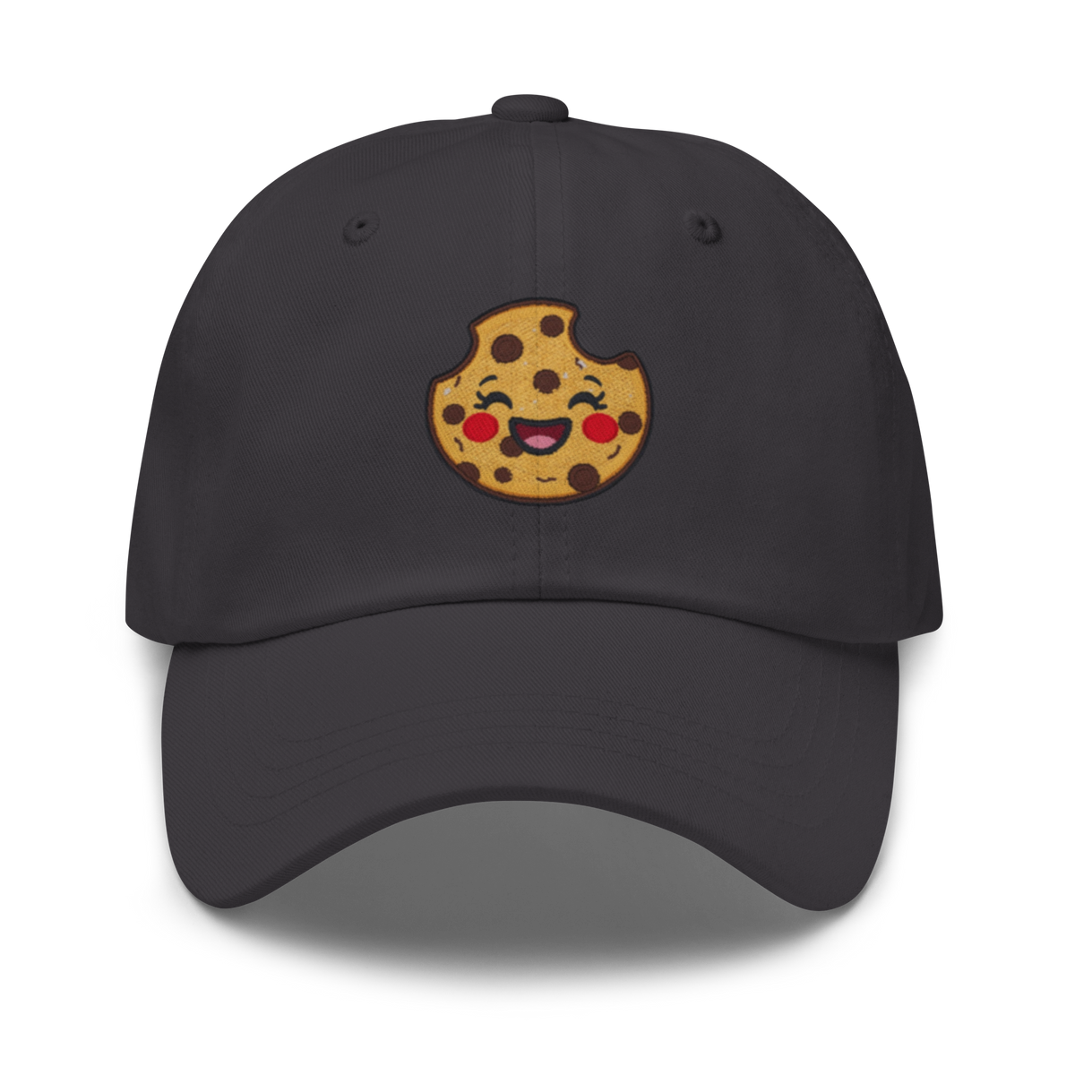Cookie Face V2 | Dad hat Dark Grey Apparel > Hats & Caps ZomaModa