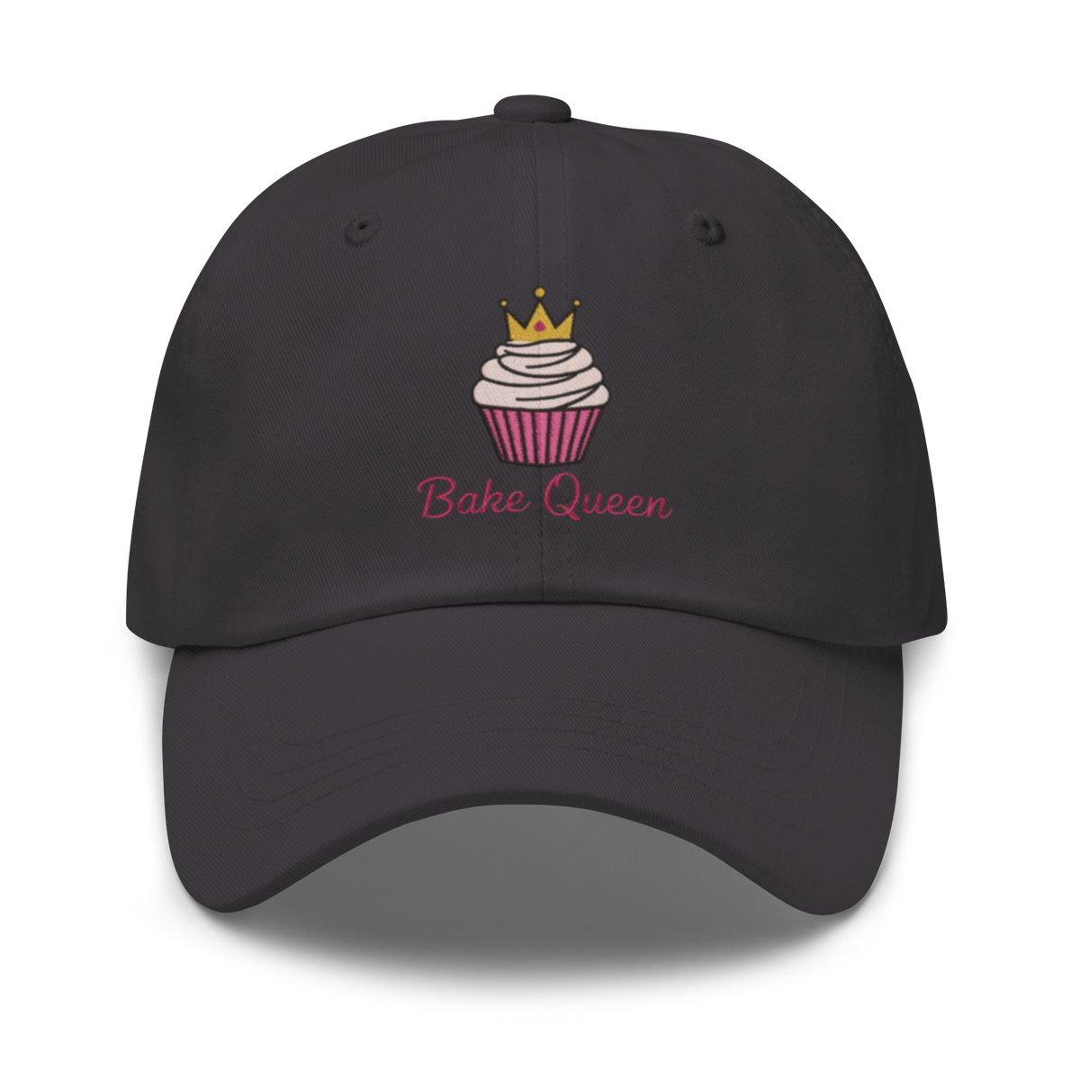Cupcake Crown V1 | Dad hat Dark Grey Apparel > Hats & Caps ZomaModa