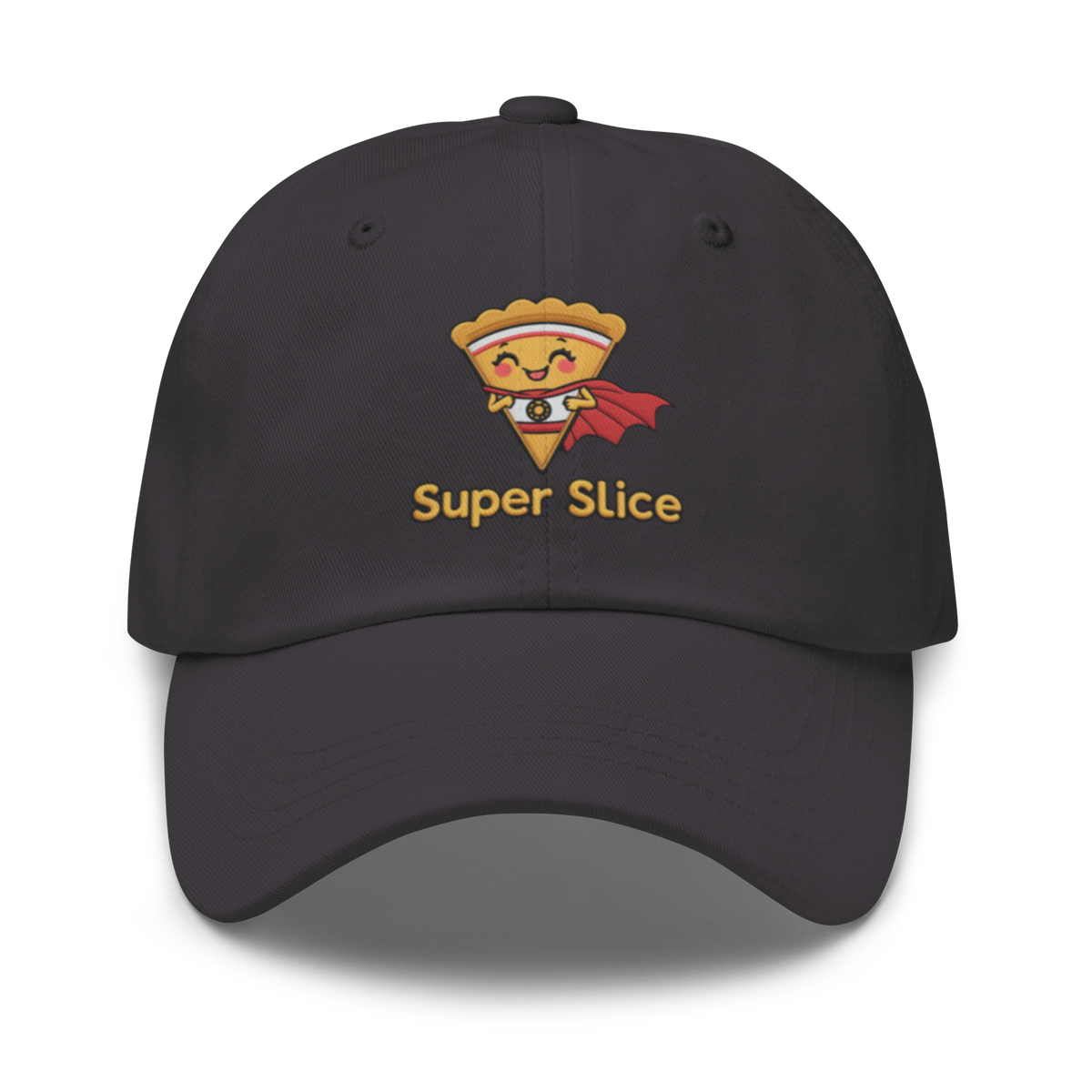 Pie Slice Hero V1 | Dad hat Dark Grey Apparel > Hats & Caps ZomaModa