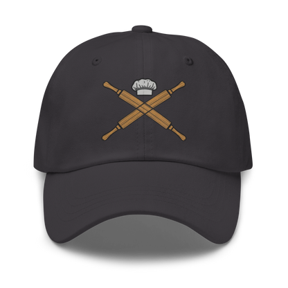 Rolling Pin Crossed V1 | Dad hat Dark Grey Apparel > Hats & Caps ZomaModa