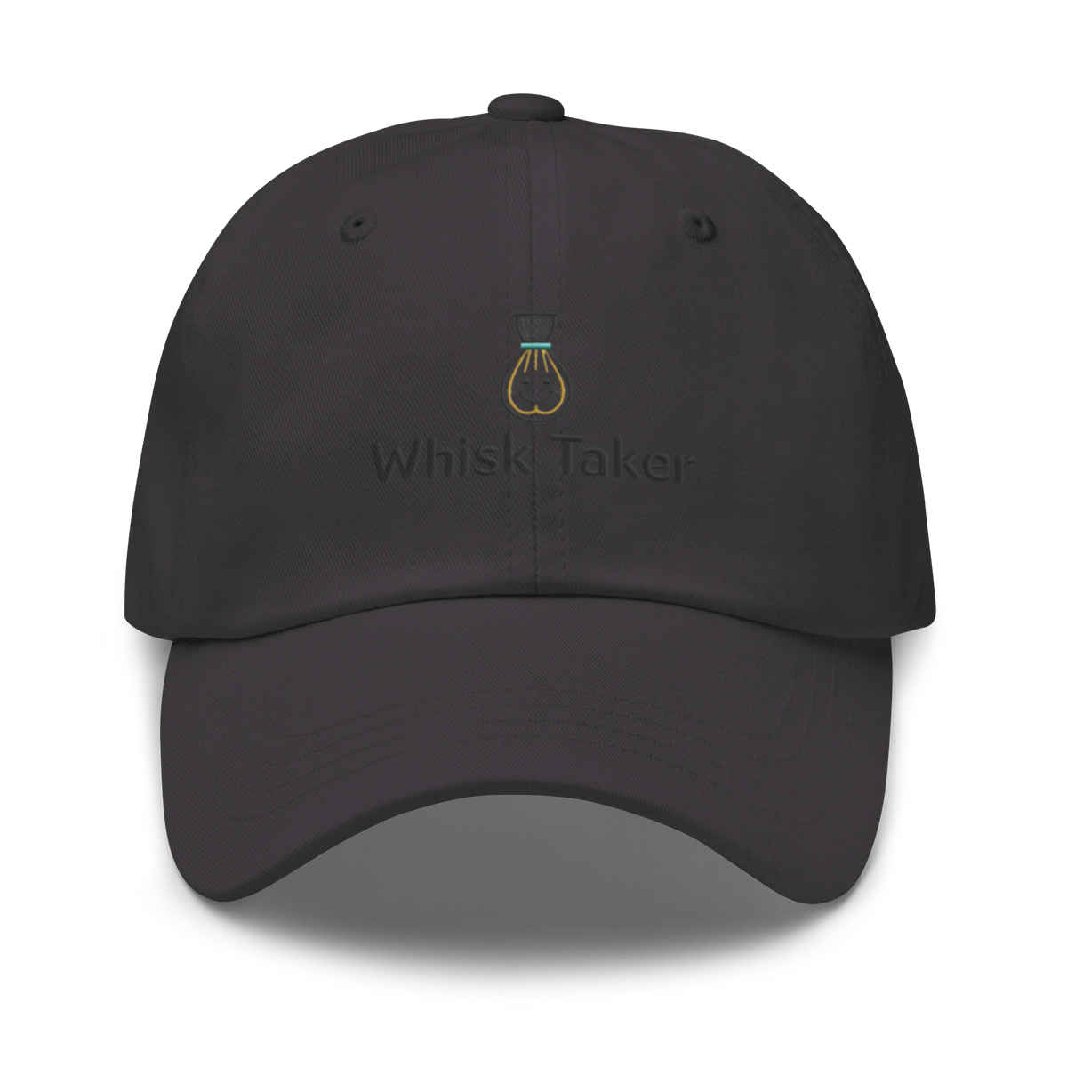 Whisk & Smile V2 | Dad hat Dark Grey Apparel > Hats & Caps ZomaModa